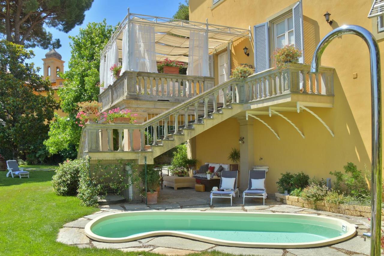 Villa Carlotta Con Piscina Лари Экстерьер фото