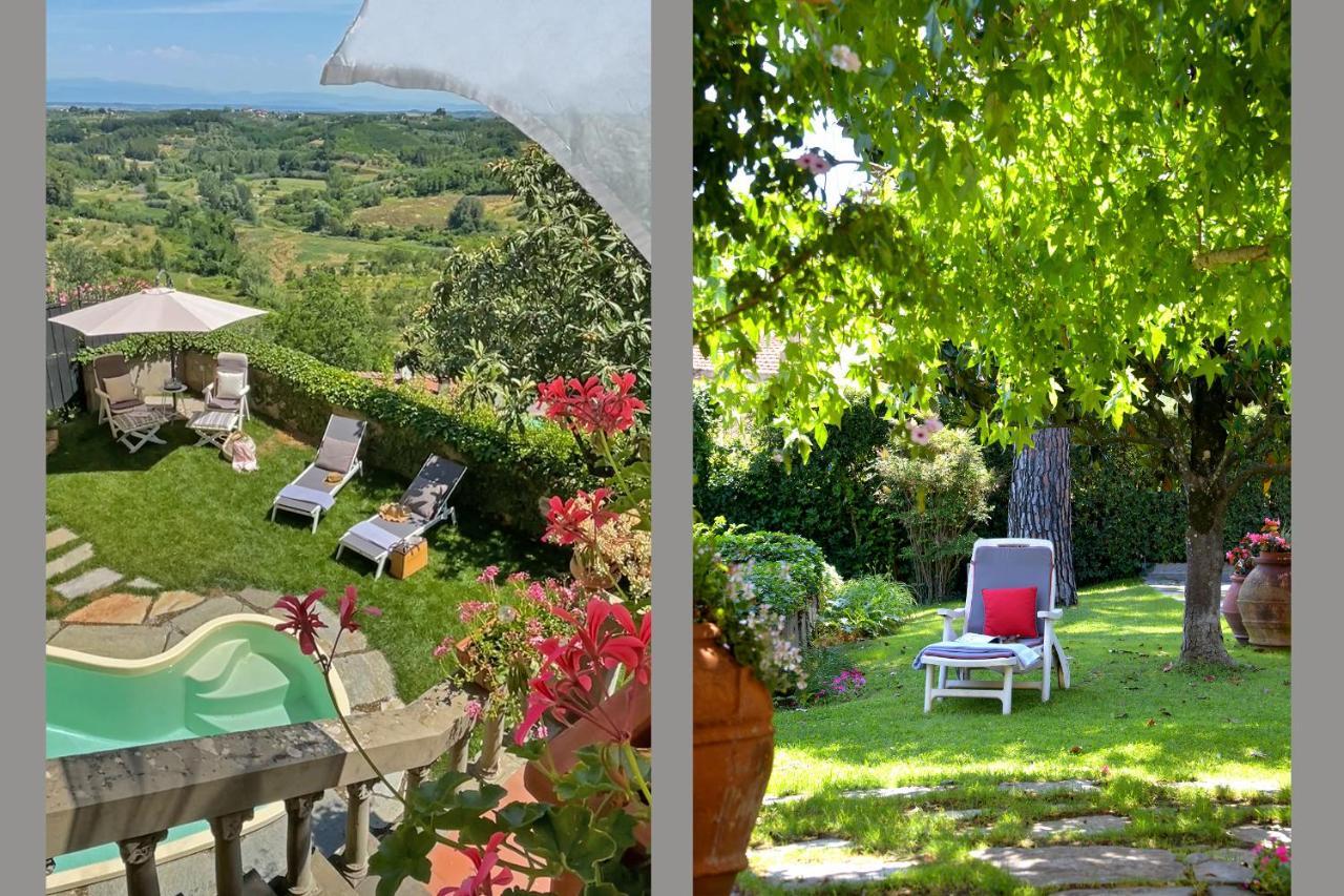 Villa Carlotta Con Piscina Лари Экстерьер фото