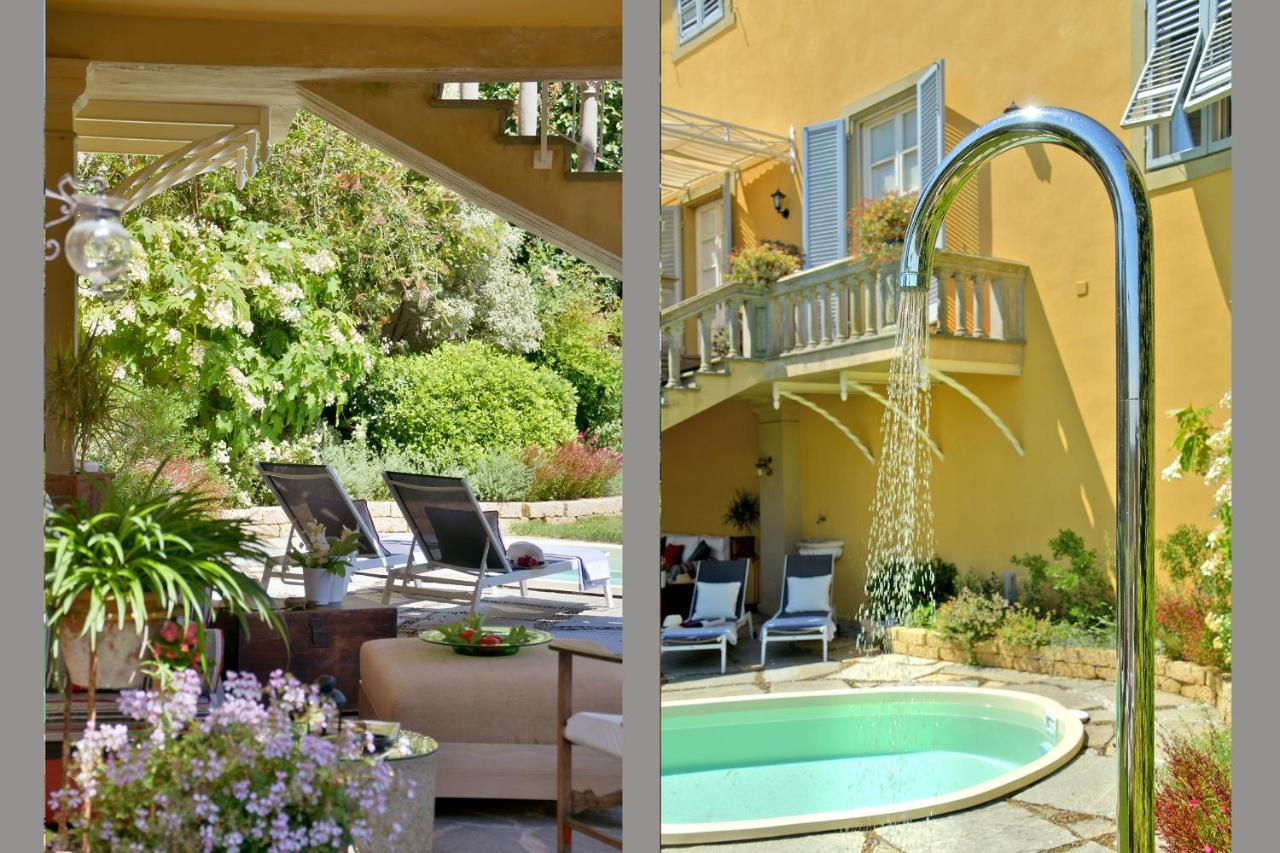Villa Carlotta Con Piscina Лари Экстерьер фото